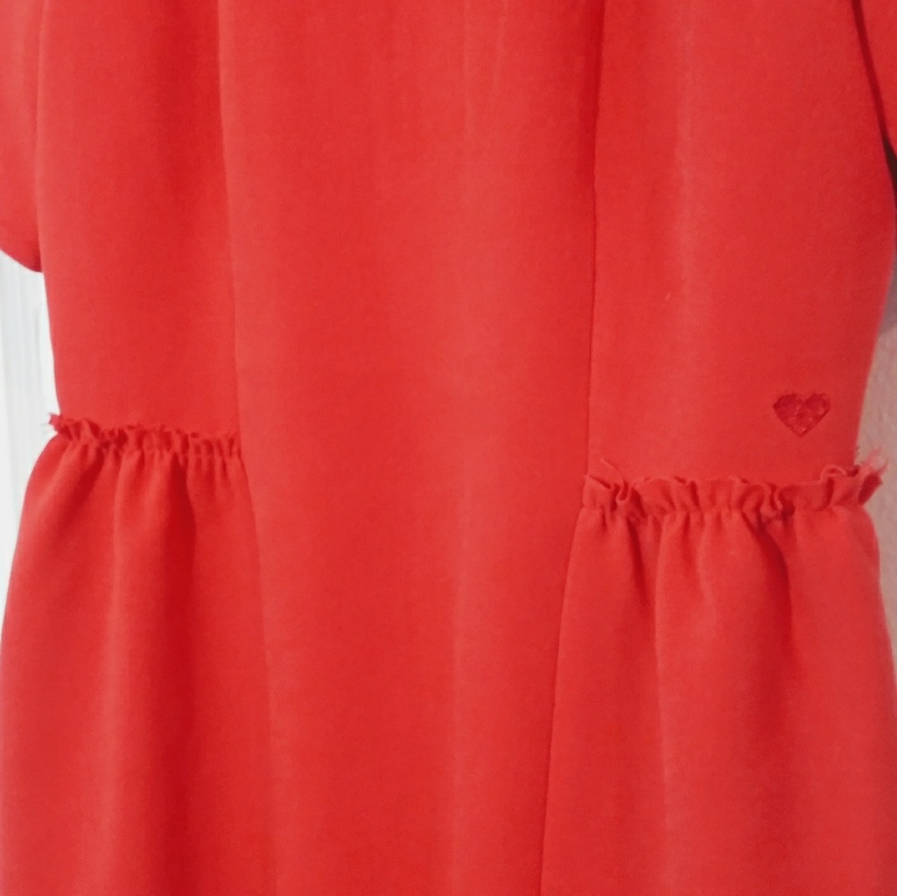 🌞3/$18🌞NWOT Sz 2 "Dear Drew" 5th Ave red tulip dress - Picture 4 of 5